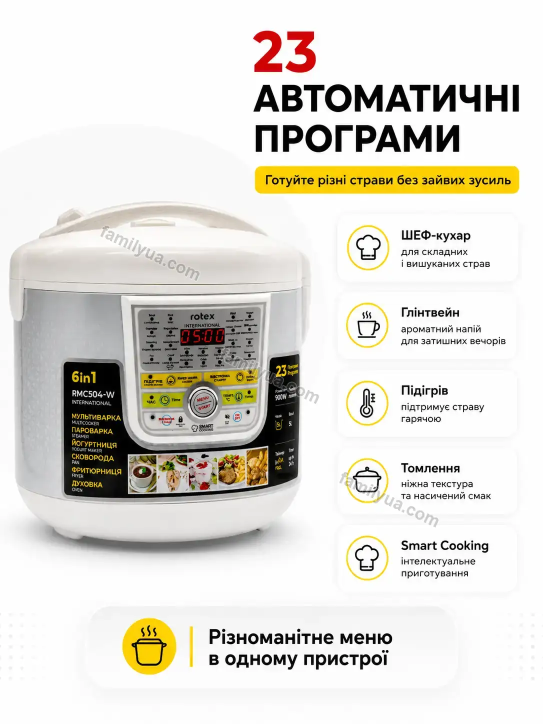 ✨ Мультиварка Mira Lite Bright