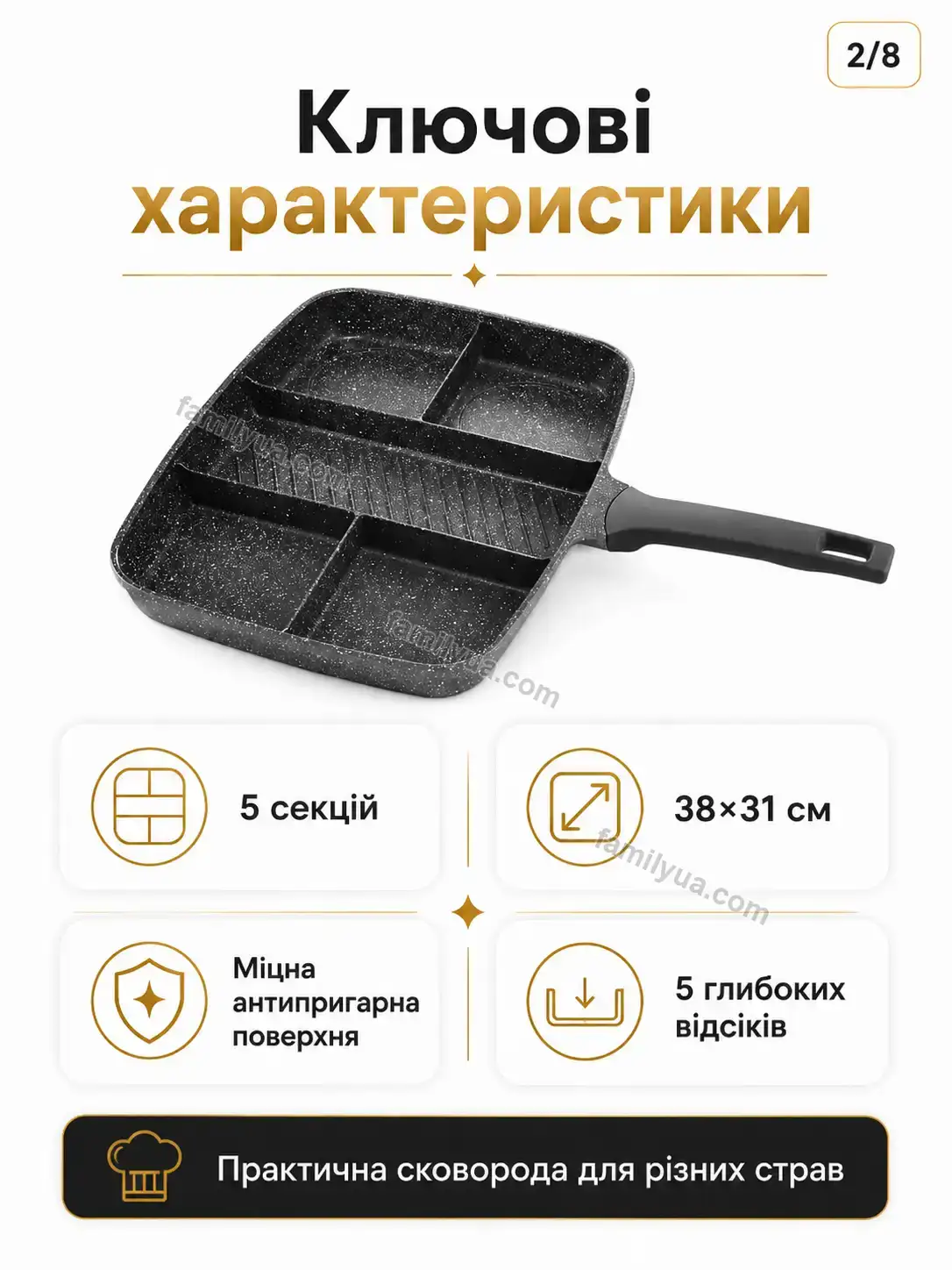✨ Сковорода Nuvia Wave Kind