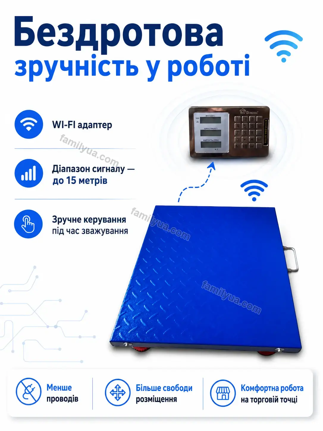 ⚖️ Ваги торговельні Vira Lite Bright - деталі