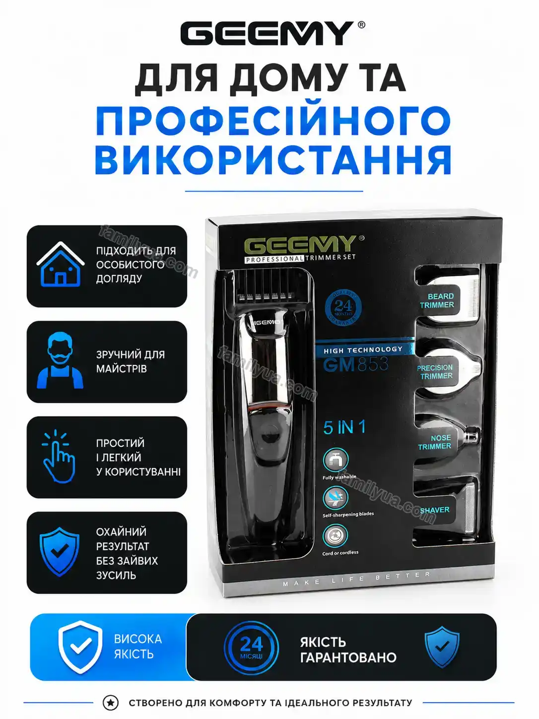 ✨ Набір для стрижки Lagom Glow Kind - деталі