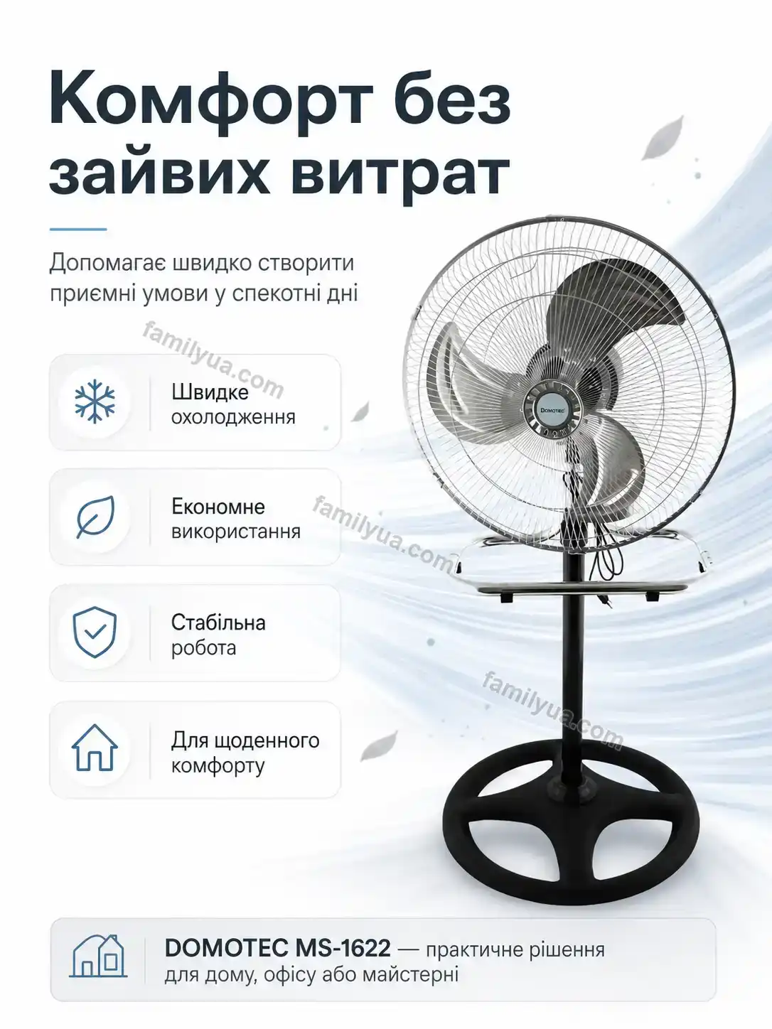 ✨ Вентилятор Sonia Glow Soft - деталі