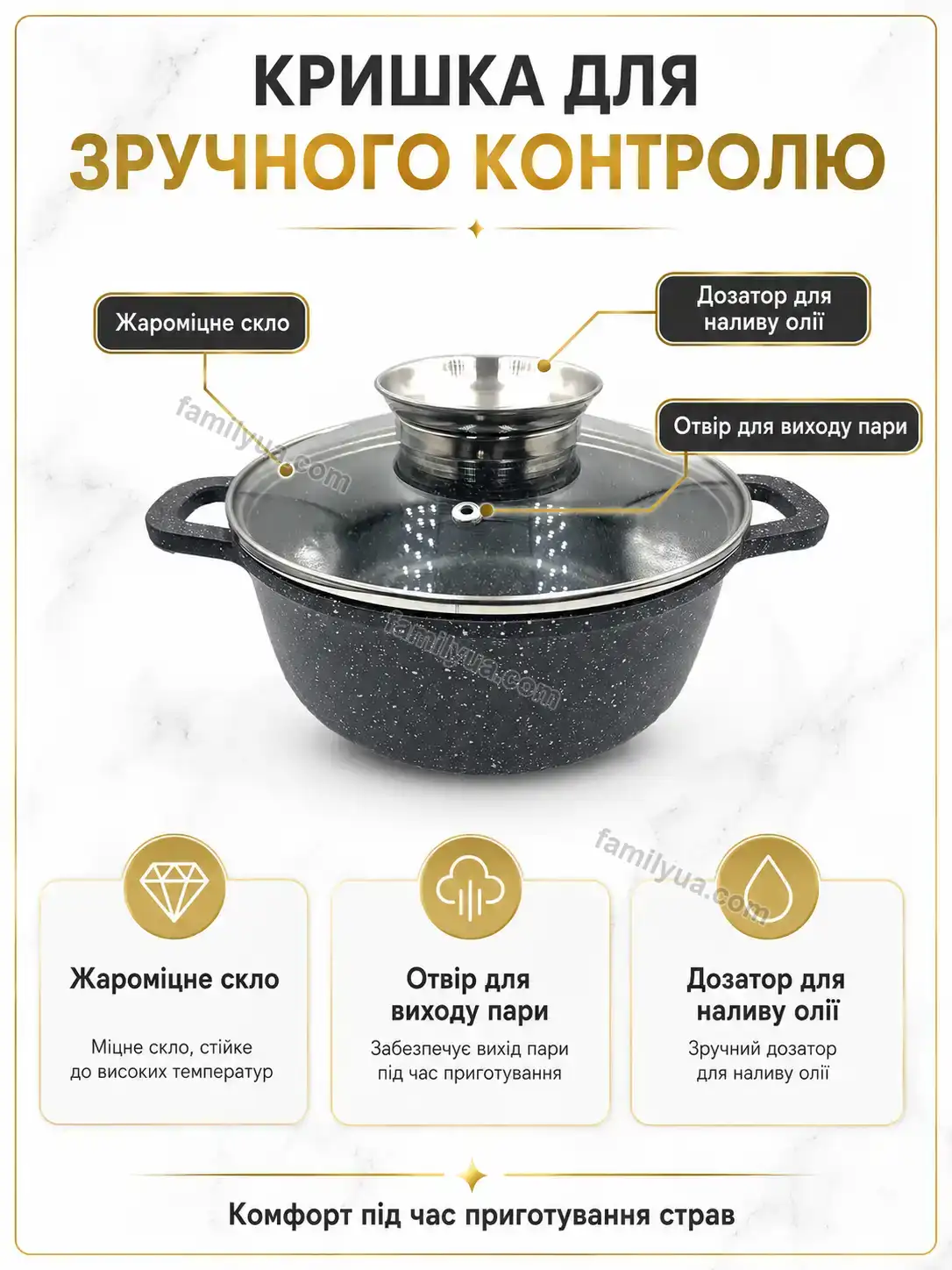 ✨ Котел мармур Dobra Home Kind - використання