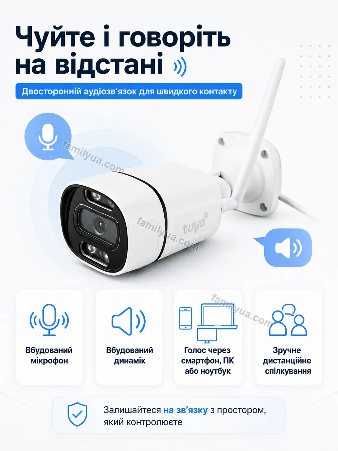 📷 Камера відеоспостереження Sonia Plus Bright - використання