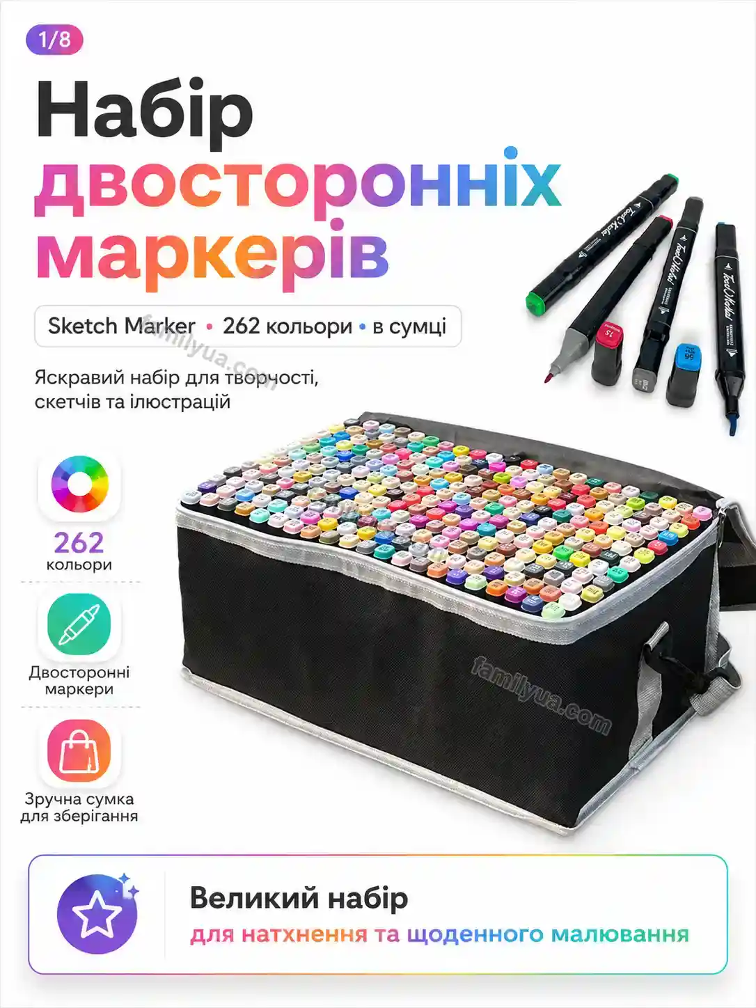 Набір маркерів Tilda Wave Soft ✨ Набір маркерів Tilda Wave Soft