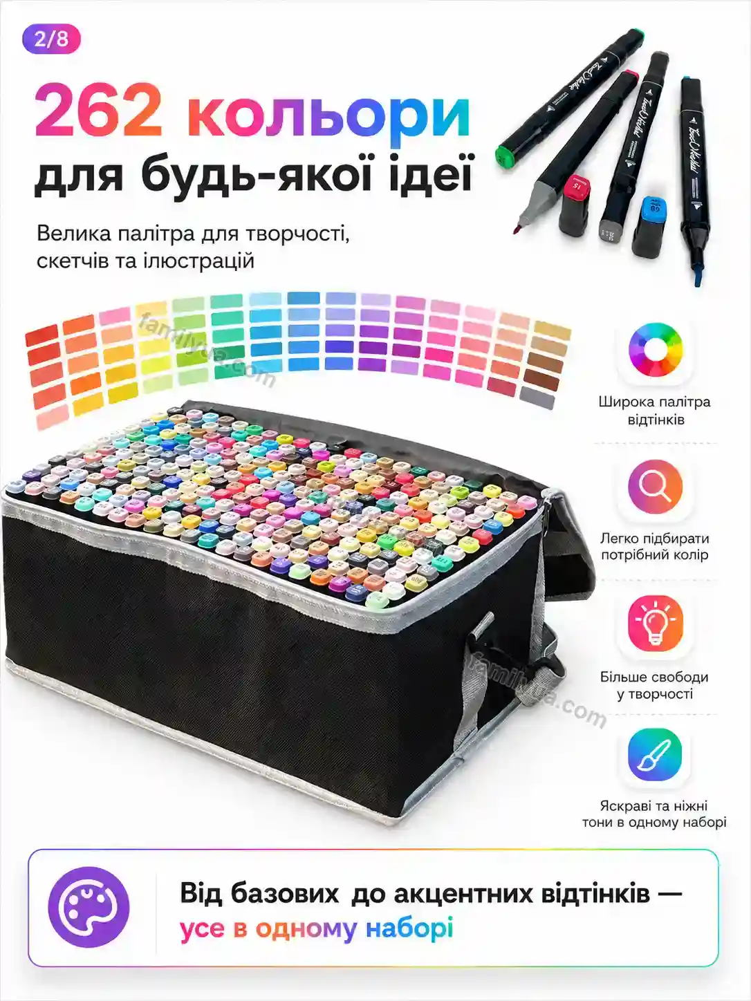 ✨ Набір маркерів Ruta Wave Soft