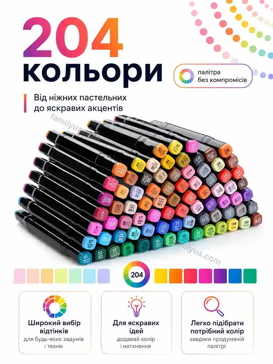 ✨ Набір маркерів Vira Plus Urban