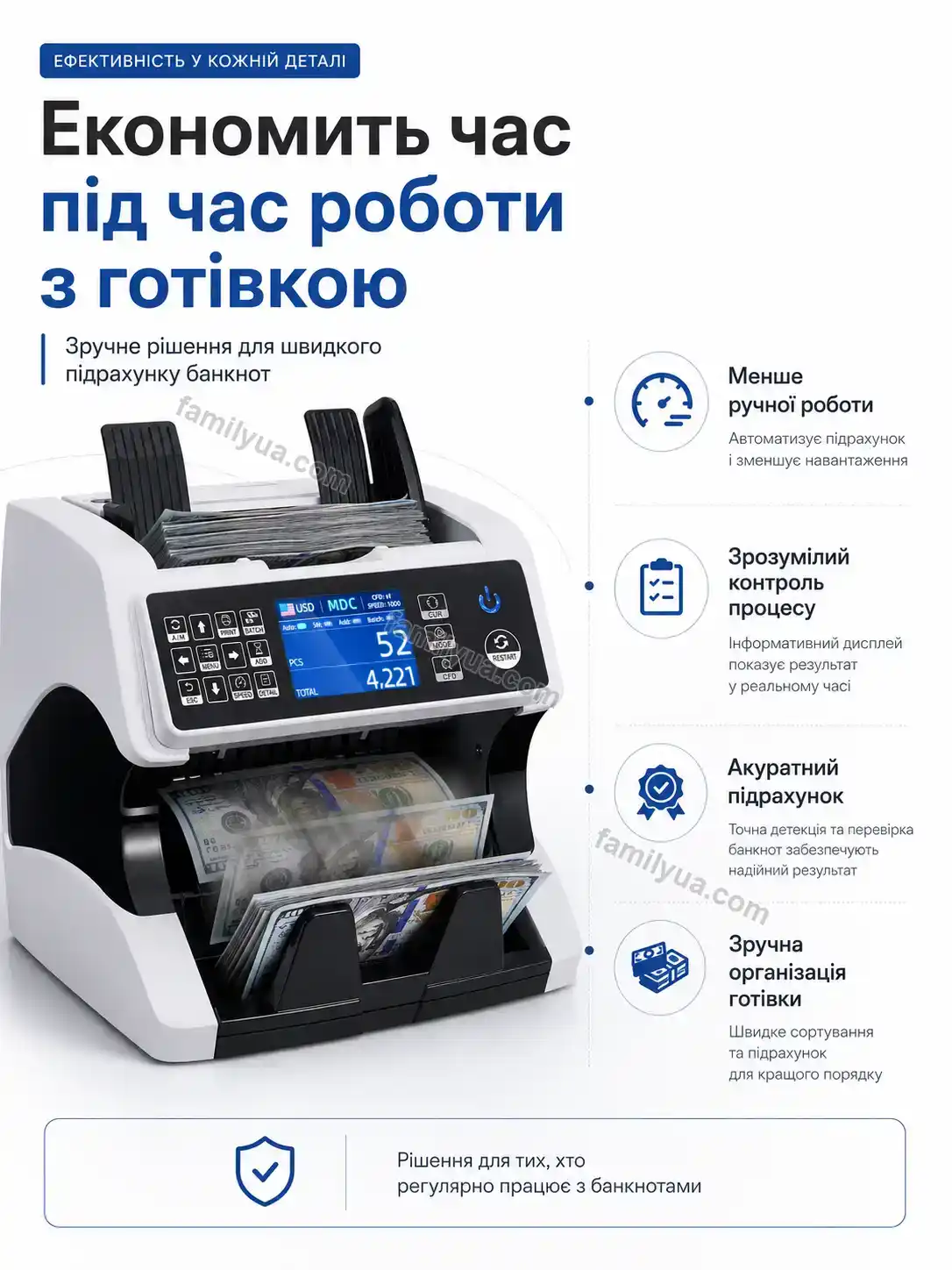 💵 Рахункова машинка Dobra Lite Calm