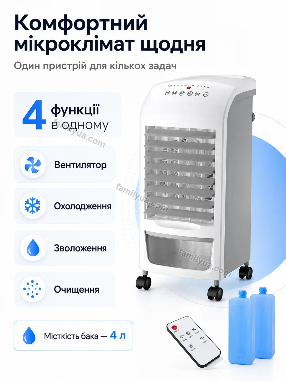 ✨ Охолоджувач повітря Daisy Plus Bright