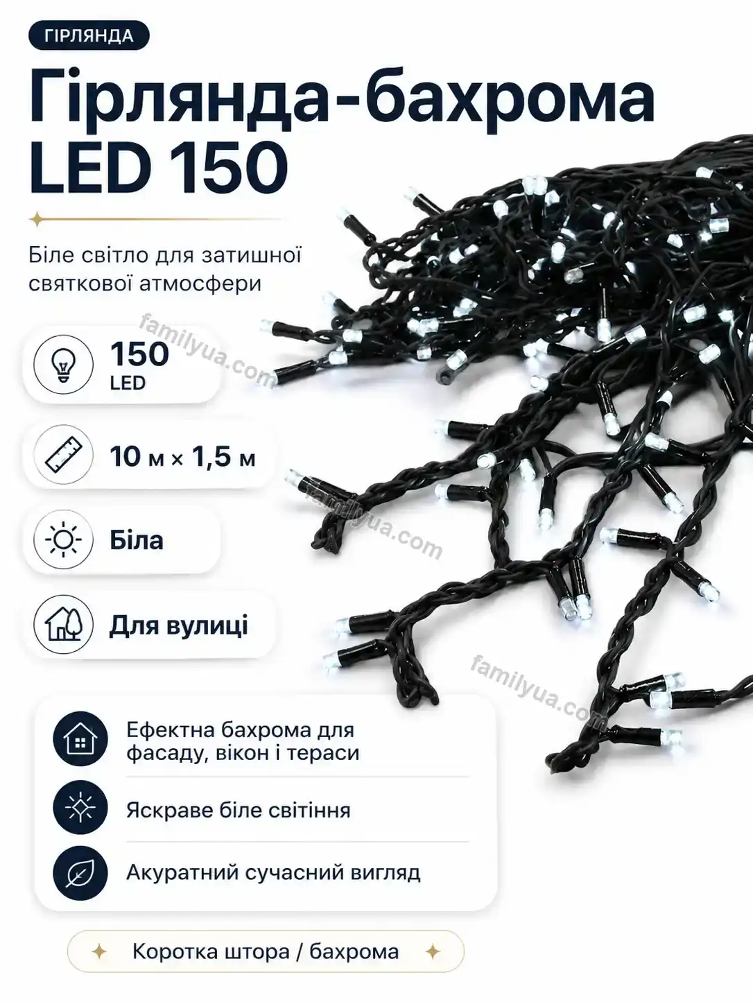 ✨ Гірлянда Nuvia Home Soft