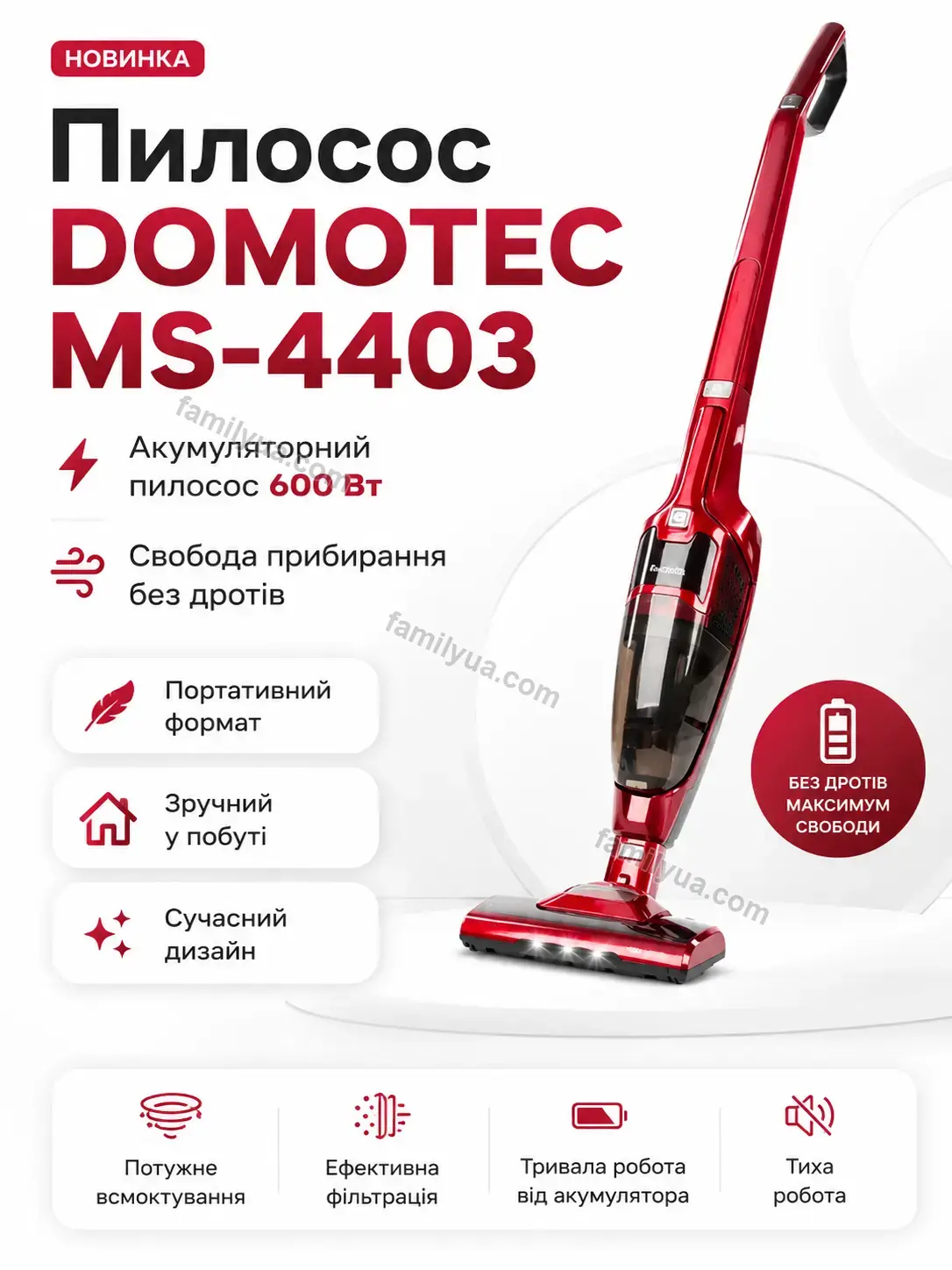 Пилосос Clean Mriya Care Calm
