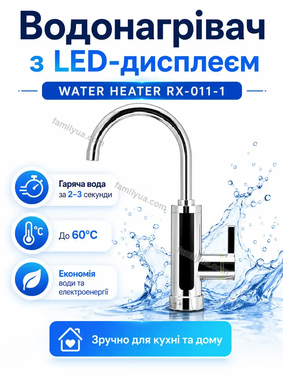 ✨ Водонагрівач дисплеєм Joyvia Plus Kind