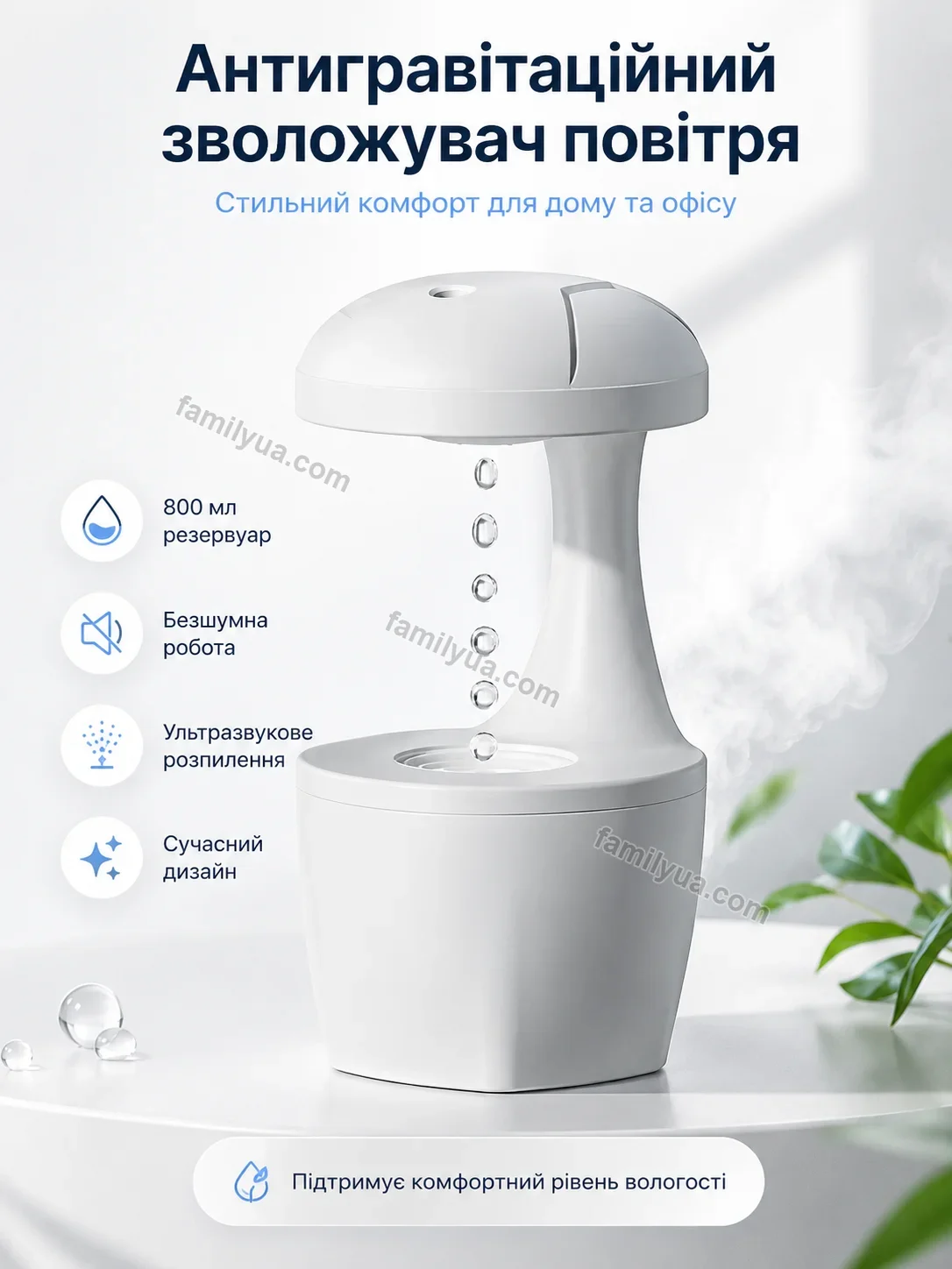 ✨ Зволожувач повітря Comfy Plus Kind