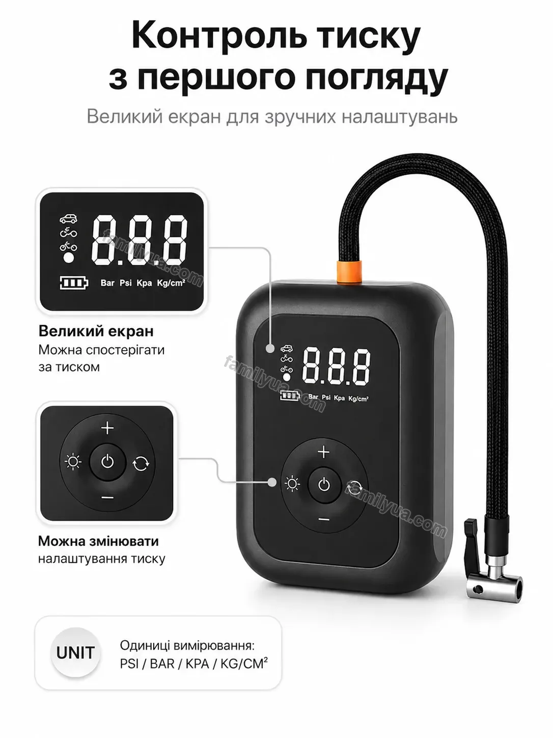 ✨ Компресор Vira Glow Urban - деталі