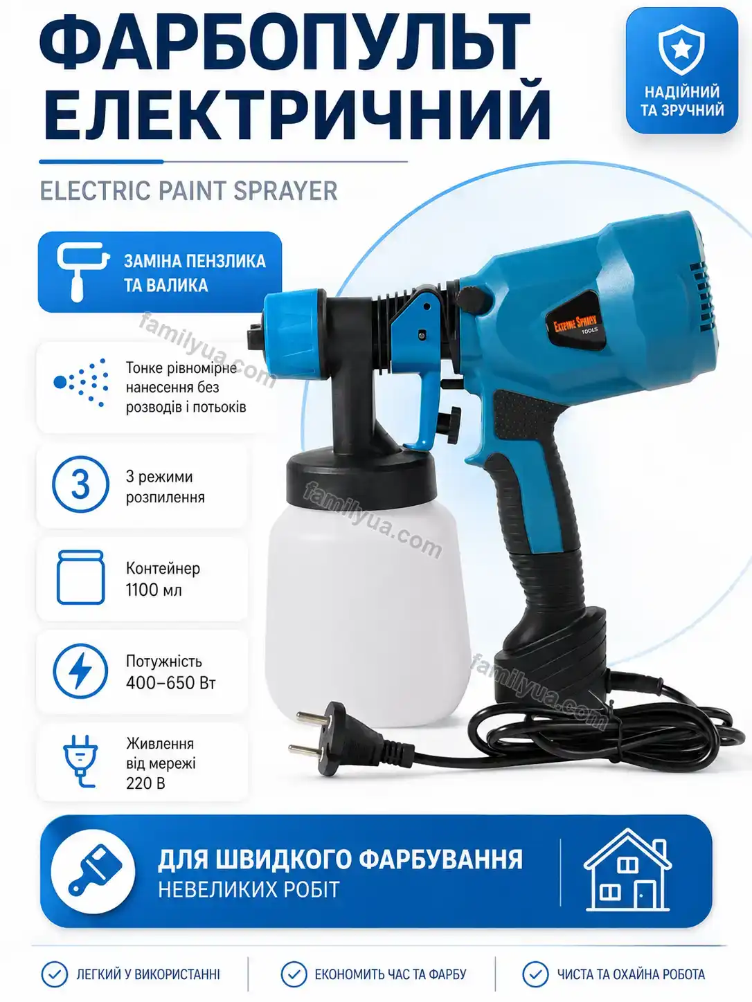 ✨ Фарбопульт електричний Sunny Go Urban