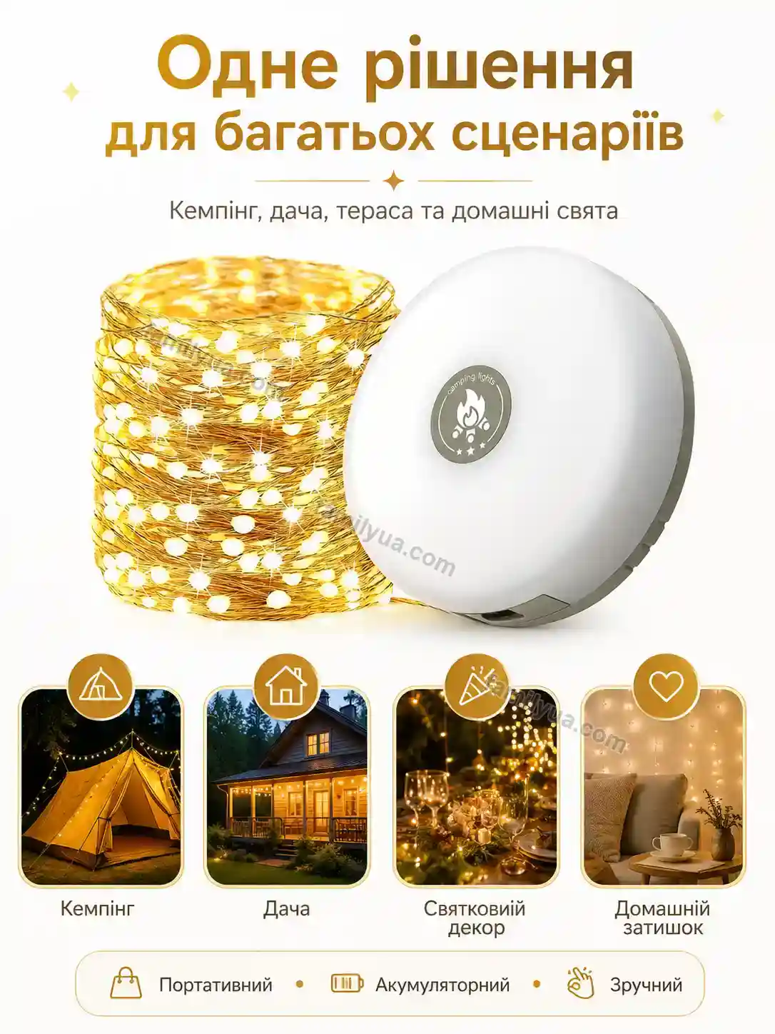 ✨ Ліхтар Sunny Mini Urban