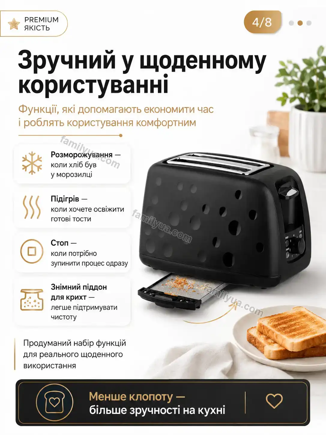 ✨ Тостер Vira Wave Urban - використання