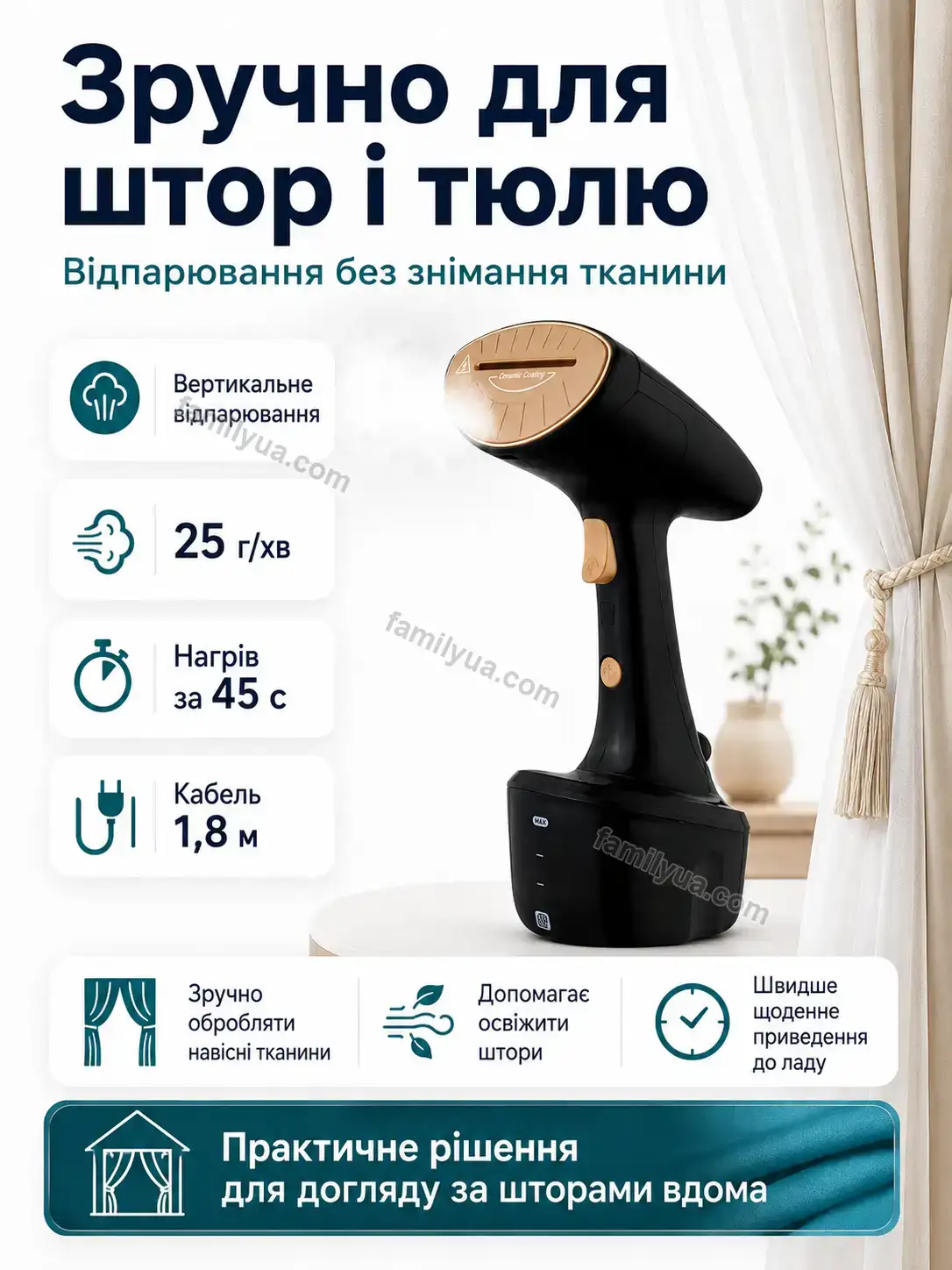 ✨ Відпарювач Svitlo Home Soft - використання