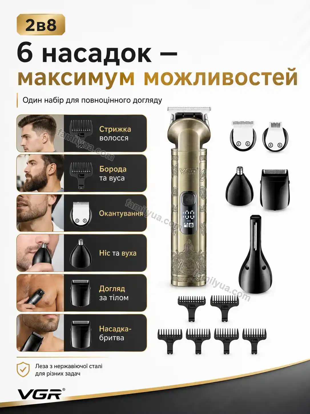 ✨ Набір для стрижки Mellow Glow Urban