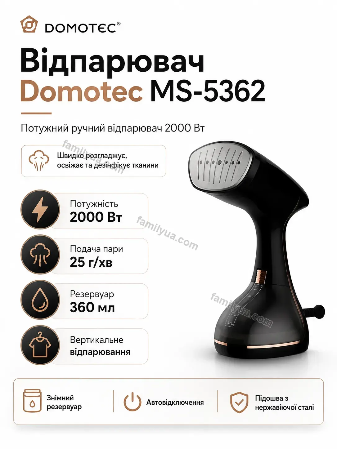 ✨ Відпарювач Tilda Mini Urban