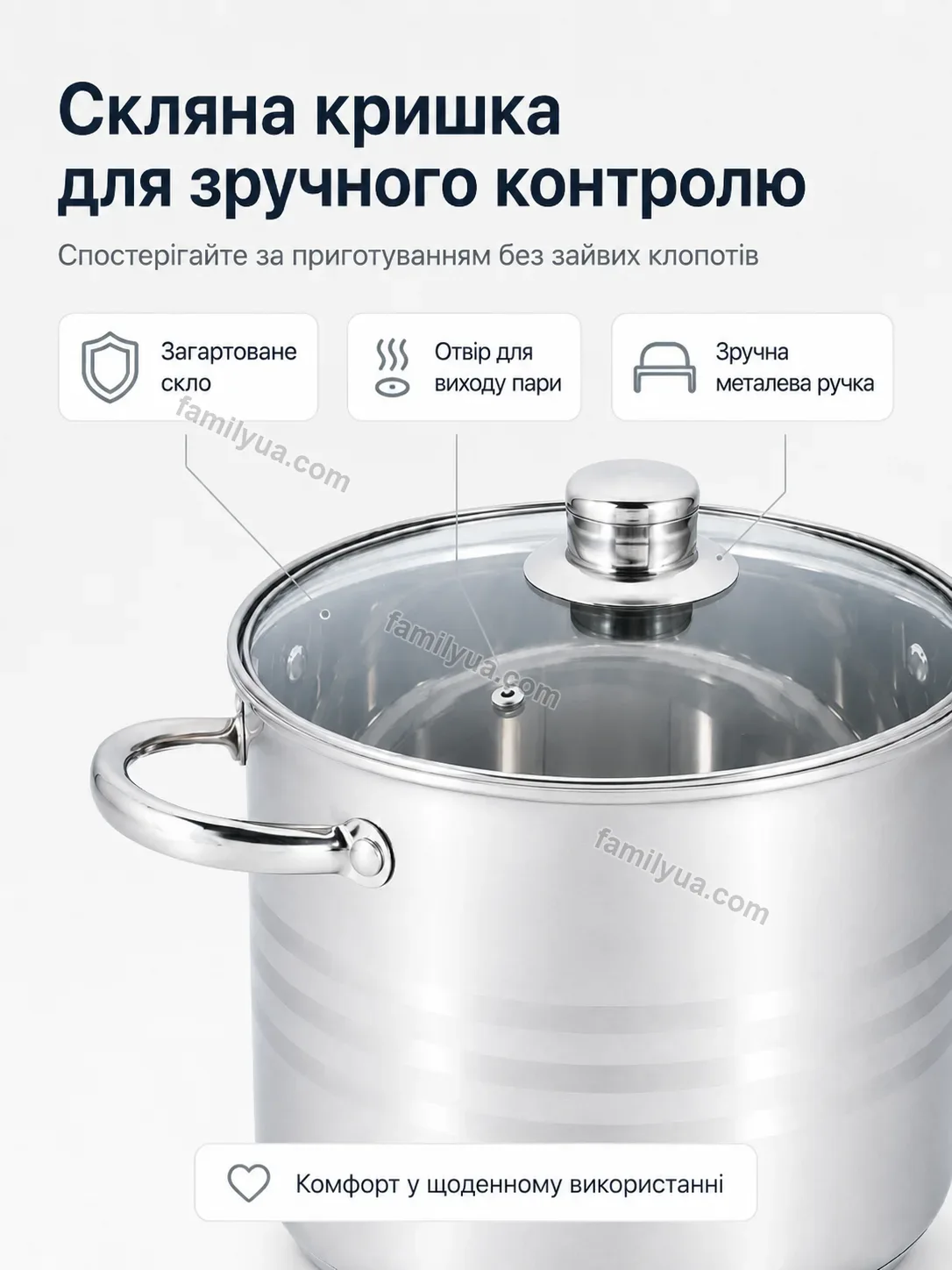 🍲 Каструля Zorya Glow Bright - використання