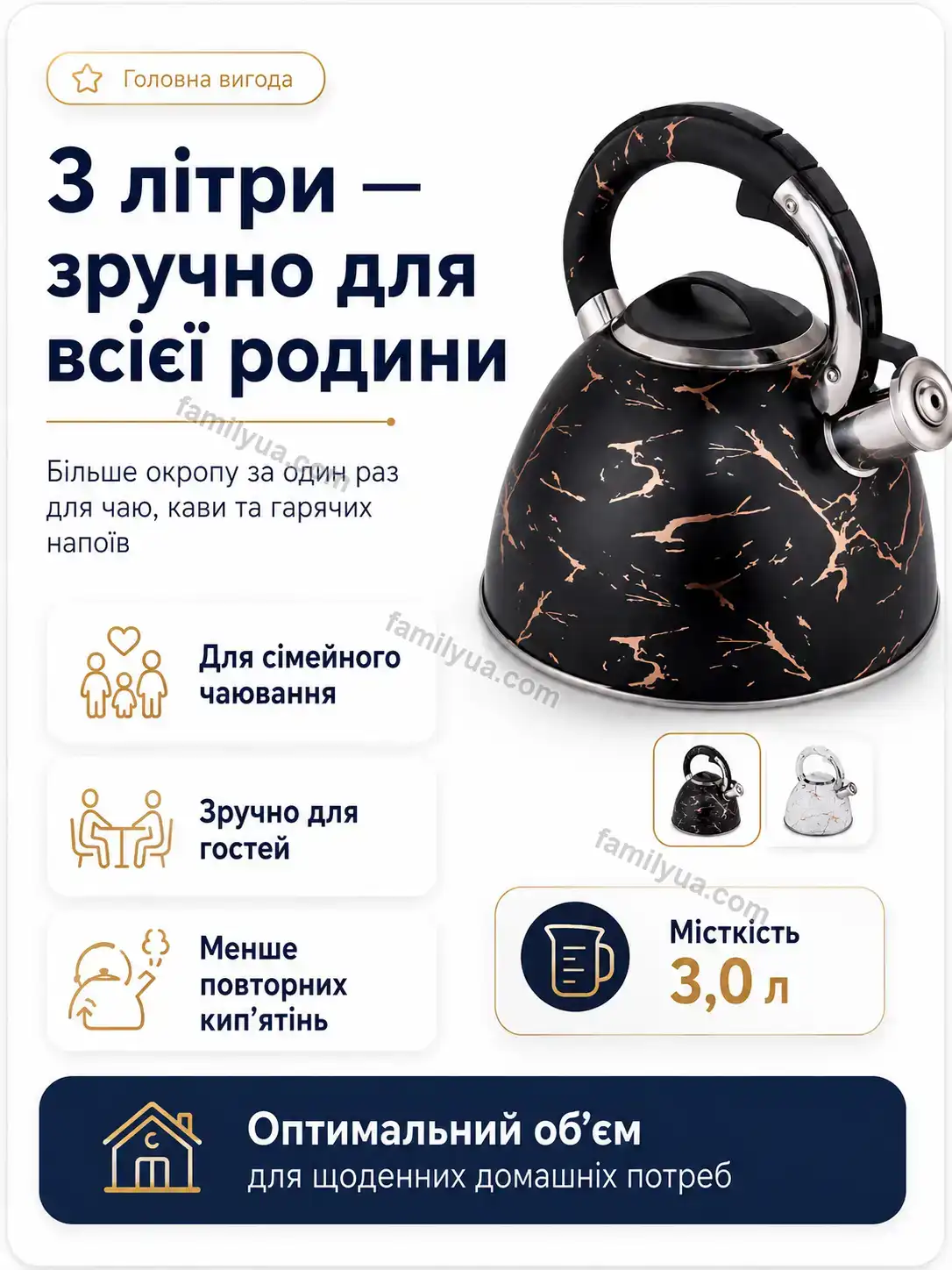 ✨ Електрочайник Mira Go Urban