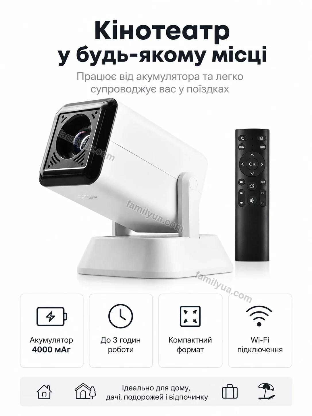 ✨ Проектор Mriya Wave Bright