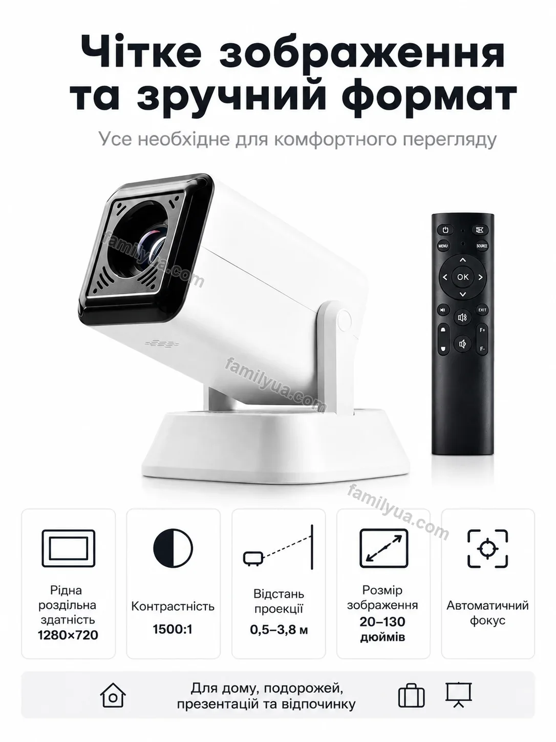 ✨ Проектор Mriya Wave Bright - деталі