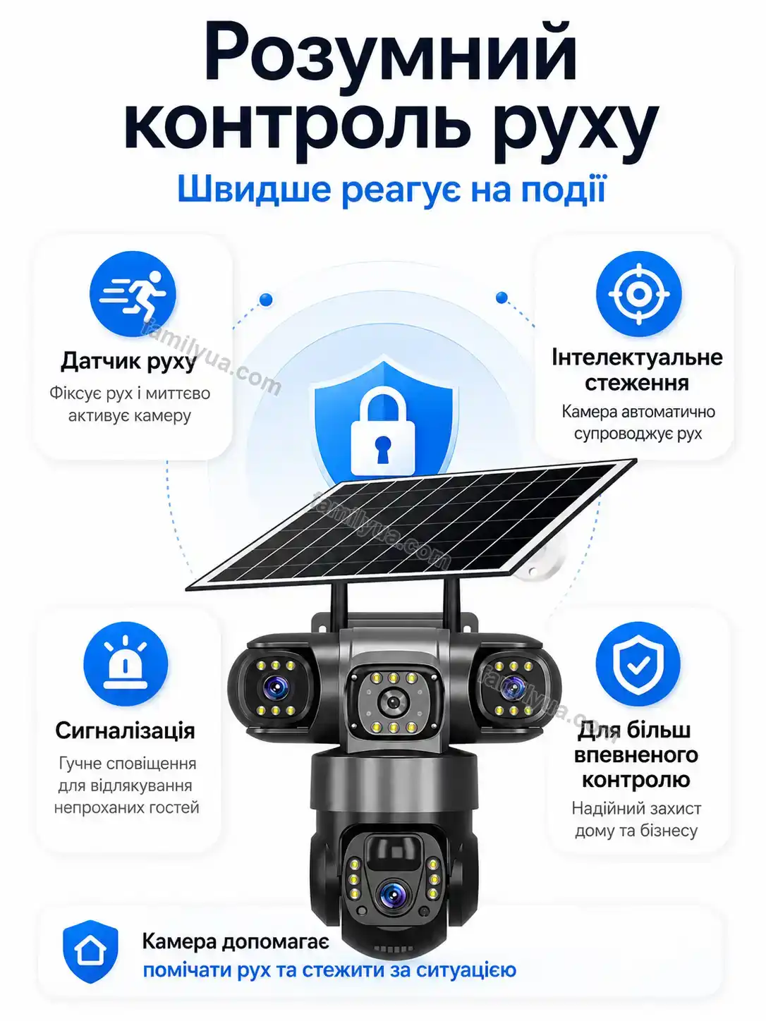 📷 Камера відеоспостереження Lagom Lite Bright - деталі