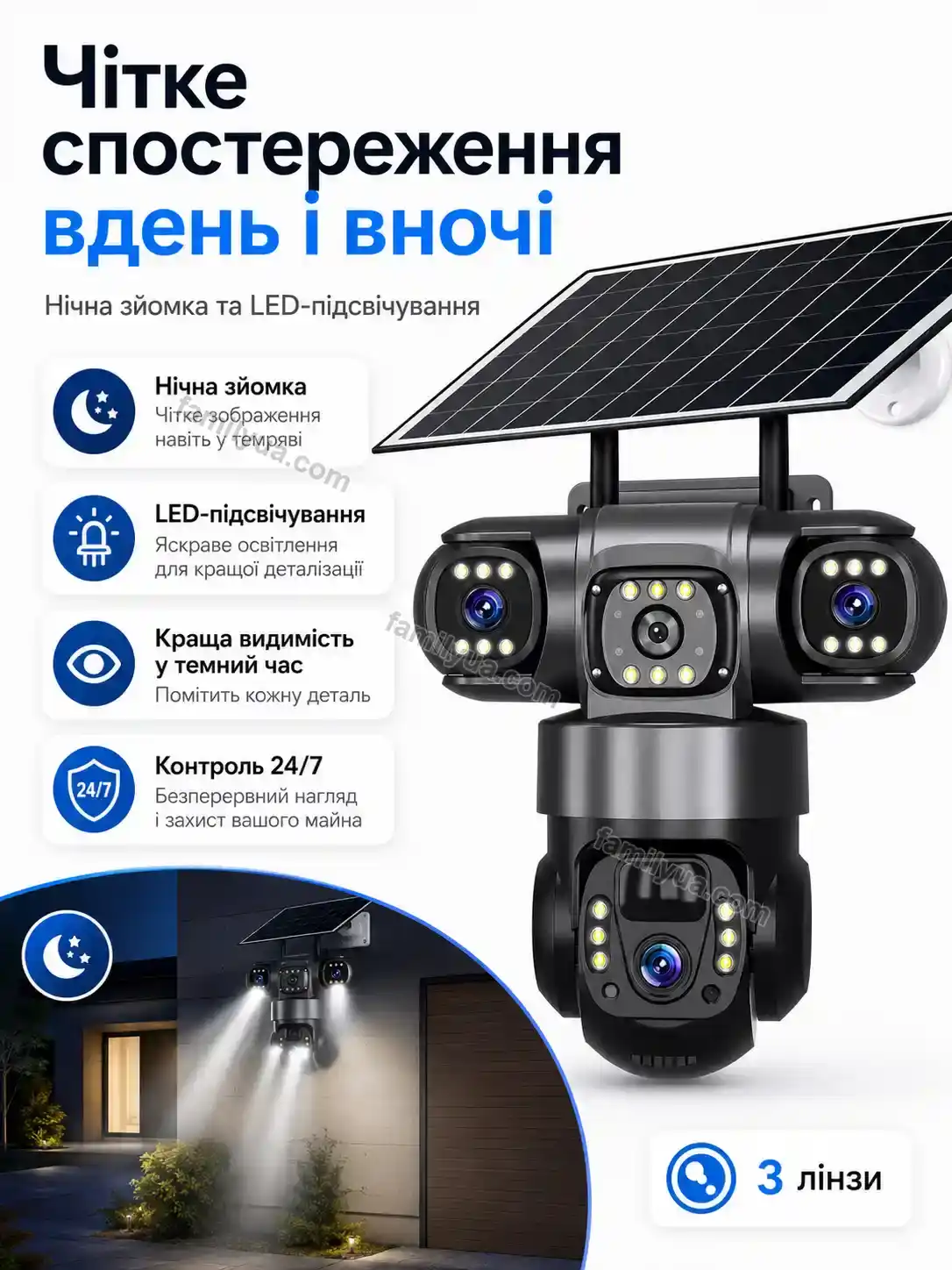 📷 Камера відеоспостереження Lagom Lite Bright - використання