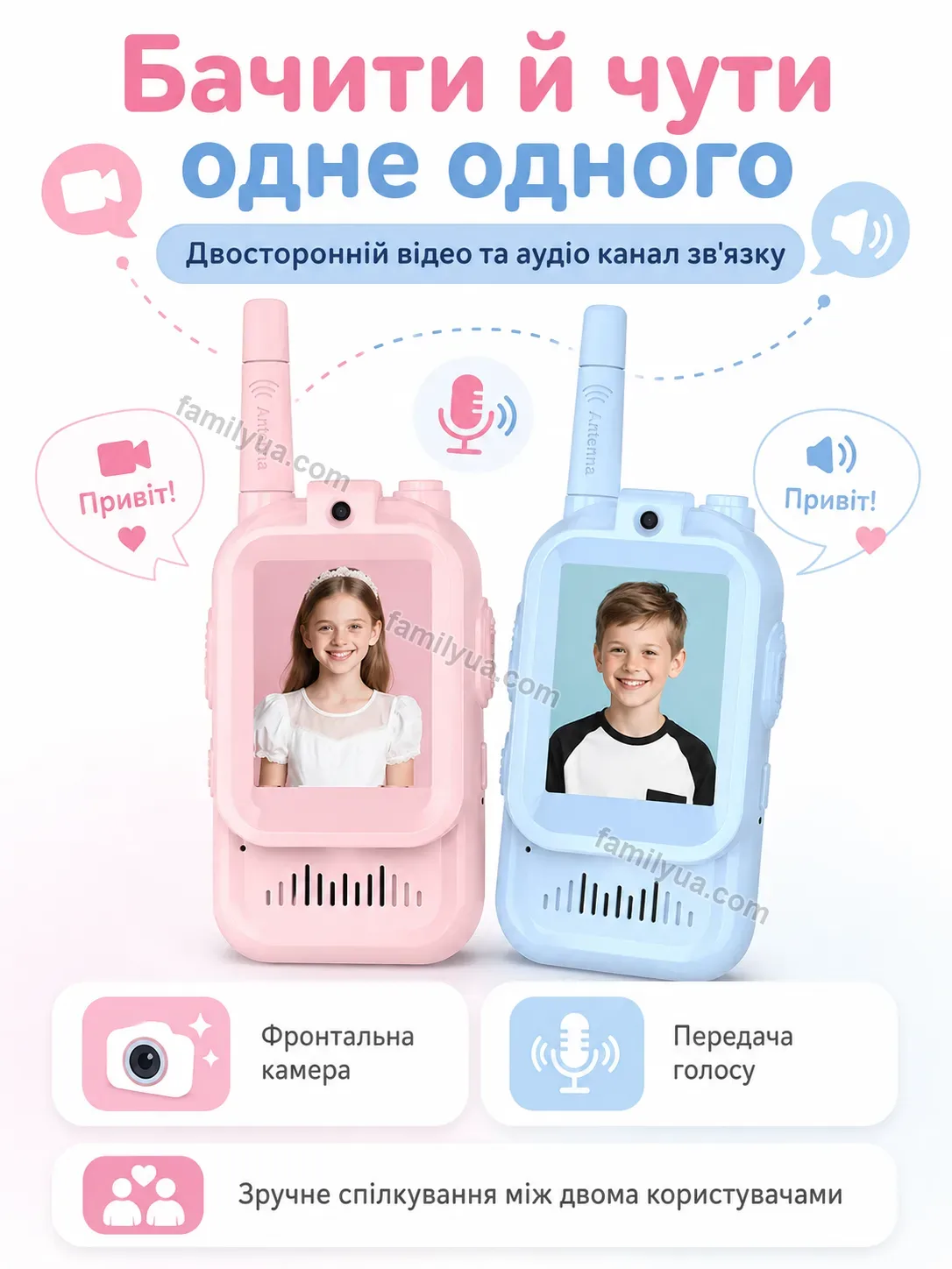 ✨ Дитяча рація Tilda Glow Urban