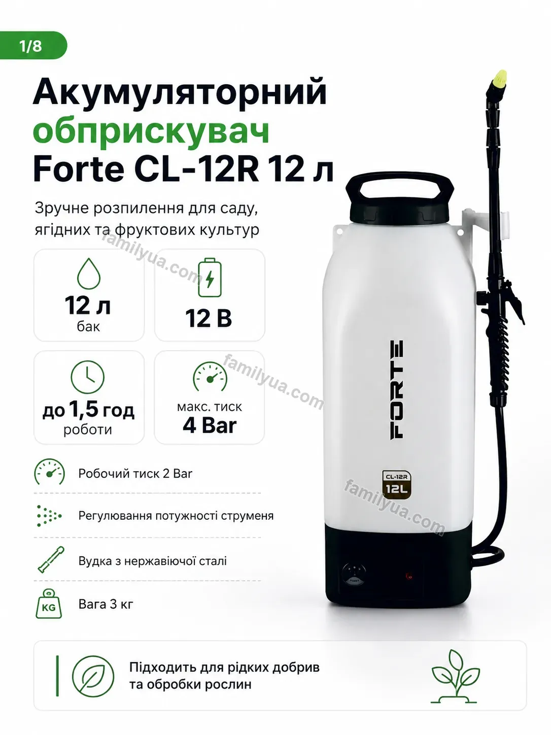 ✨ Обприскувач Sunny Easy Bright