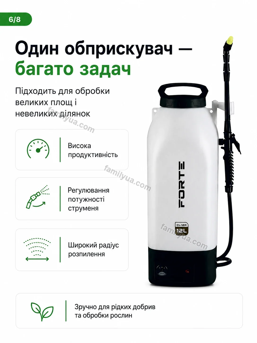✨ Обприскувач Mriya Easy Bright - деталі