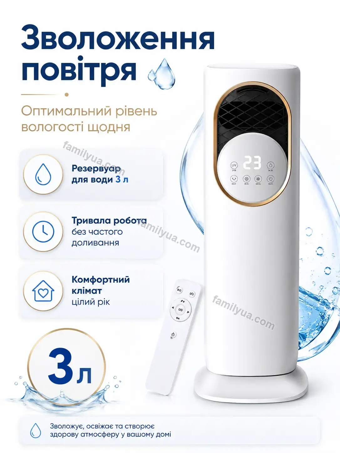 ❄️ Підлоговий кондиціонер обігрівач зволожувач Tysa Mini Calm - використання