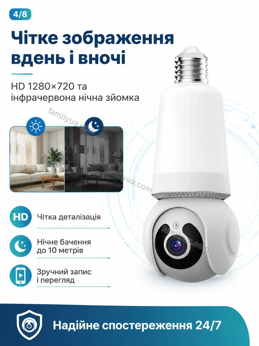 📷 Камера відеоспостереження Tysa Home Urban - використання