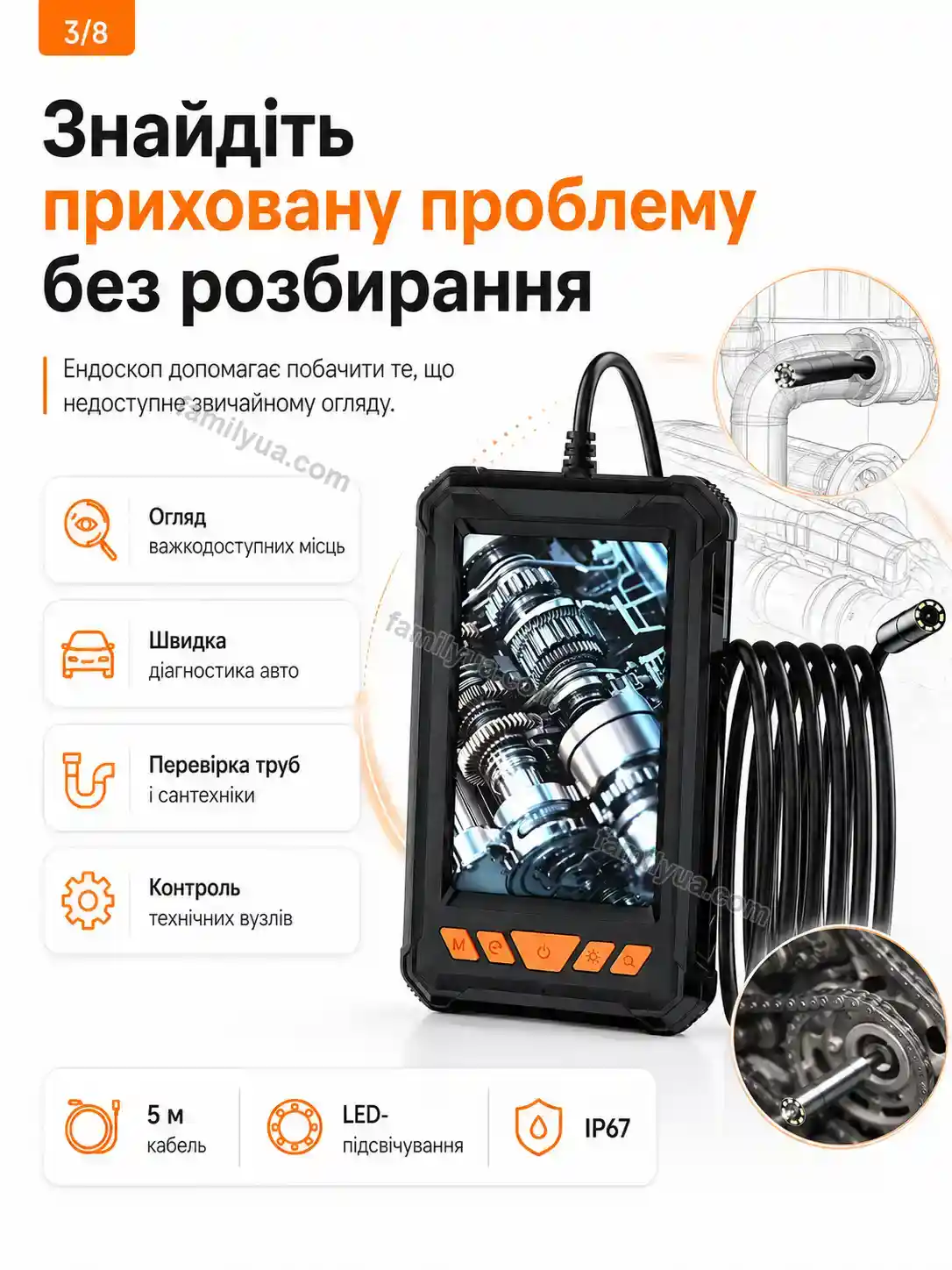 📷 Камера відеоспостереження Dobra Fresh Urban - деталі