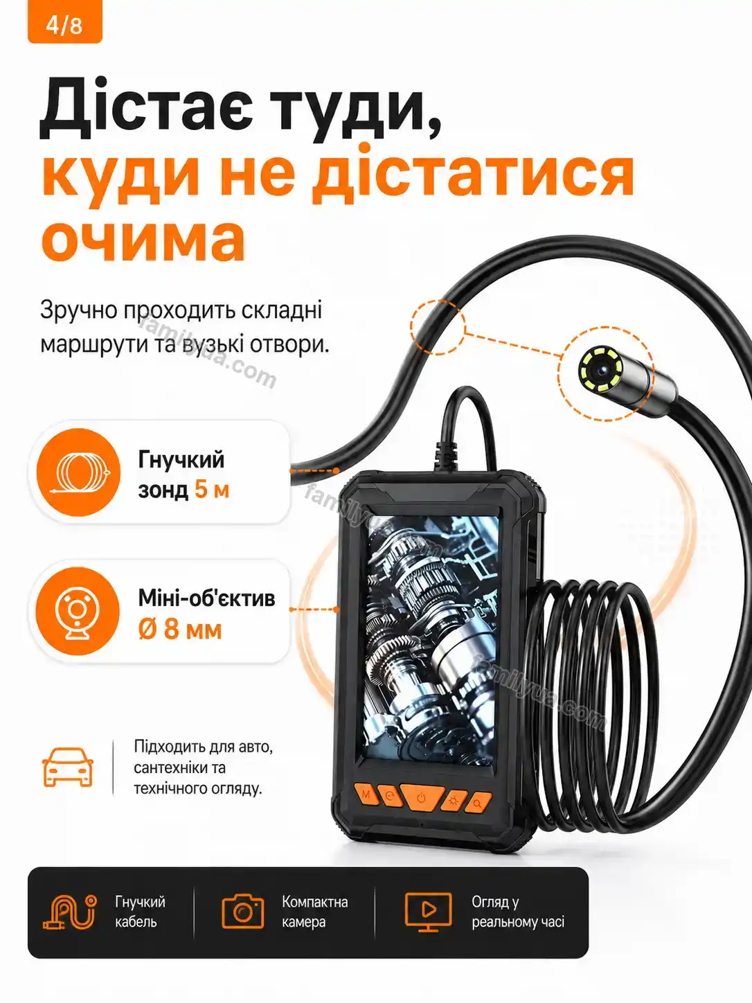 📷 Камера відеоспостереження Dobra Fresh Urban - використання